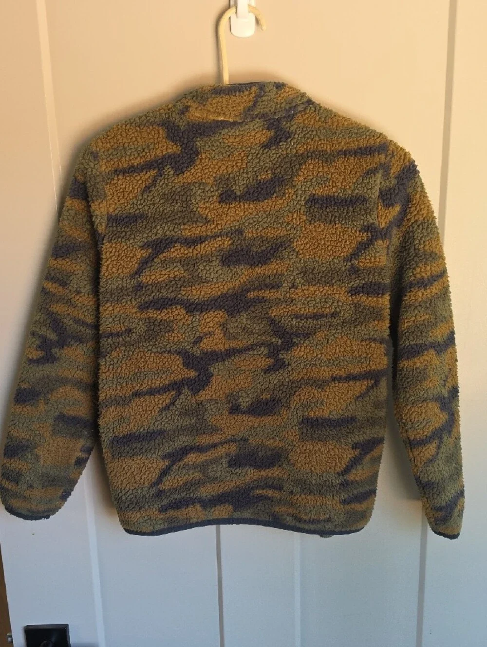 Place Fuzzy Camouflage Full-Zip Jacket